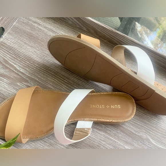 Double Strap Sandal • cork and leather • NIB - Picture 10 of 11